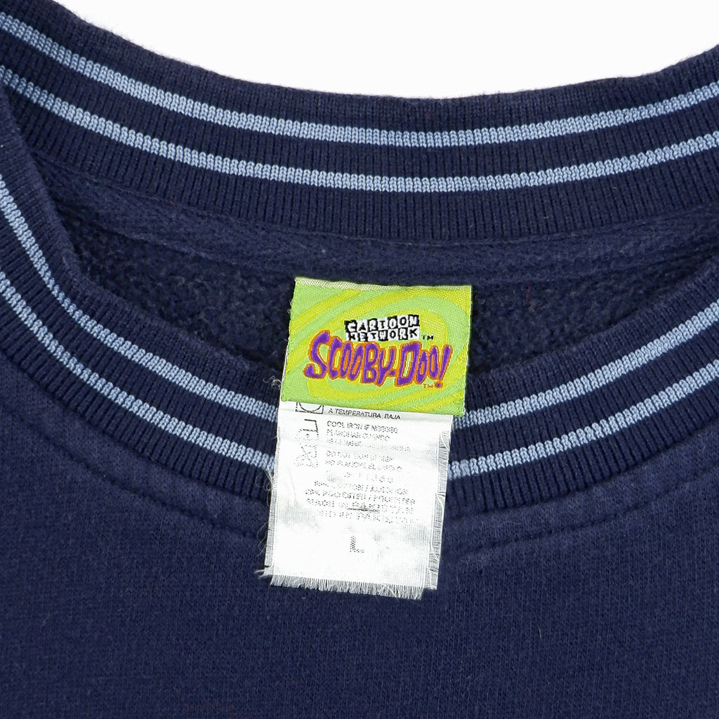 Vintage (Cartoon Network) - Varsity Scooby-Doo Crew Neck Sweatshirt 1990s Large Vintage Retro