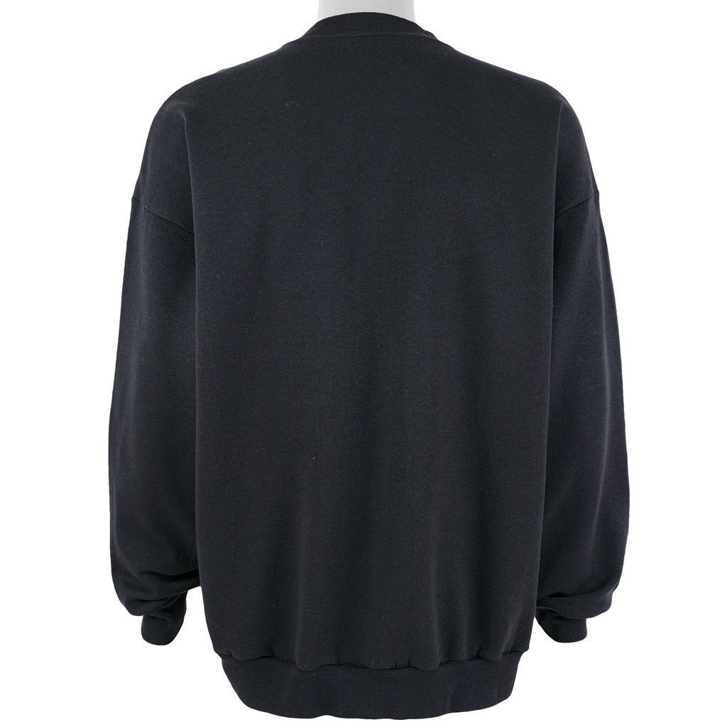 NFL (Tultex) - Super Bowl Ravens, Champions Crew Neck Sweatshirt 2001 X-Large Vintage Retro Football