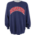 Jansport - Budweiser Spell-Out Crew Neck Sweatshirt 1990s X-Large Vintage Retro
