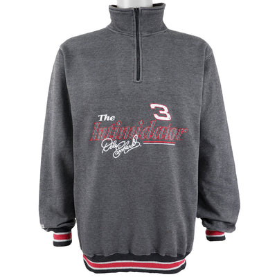 NASCAR (Chase) - Dale Earnhardt, The Intimidator 1/4 Zip Sweatshirt 1990s Large