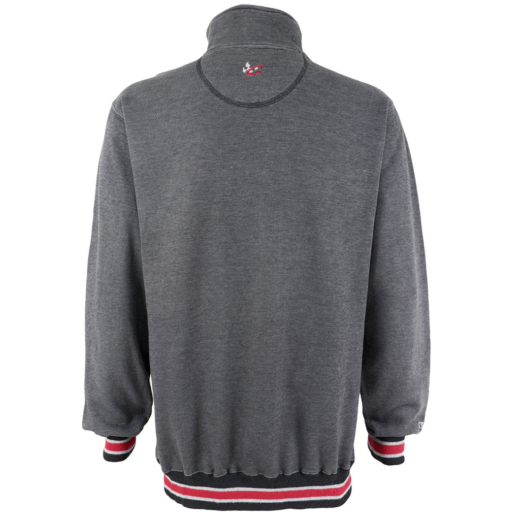 NASCAR (Chase) - Dale Earnhardt, the Intimidator 1/4 Zip Sweatshirt 1990s Large Vintage Retro 