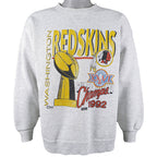 NFL (Hanes) - Washington Redskins Crew Neck Sweatshirt 1992 Medium Vintage Retro Football