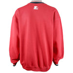 Starter - Detroit Redwings Spell-Out Sweatshirt 1990s X-Large Vintage Retro Hockey