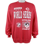 MLB - Cincinnati Reds World Series Champion Sweatshirt 1990 X-Large Vintage Retro Baseball