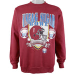 NCAA (Tultex) - Alabama Crimson Tide Sugar Bowl Sweatshirt 1993 Large Vintage Retro