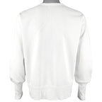 Calvin Klein - White Spell-Out Crew Neck Sweatshirt 1990s Large Vintage Retro