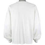 Guess - White Spell-Out Crew Neck Sweatshirt 1997 Large Vintage Retro
