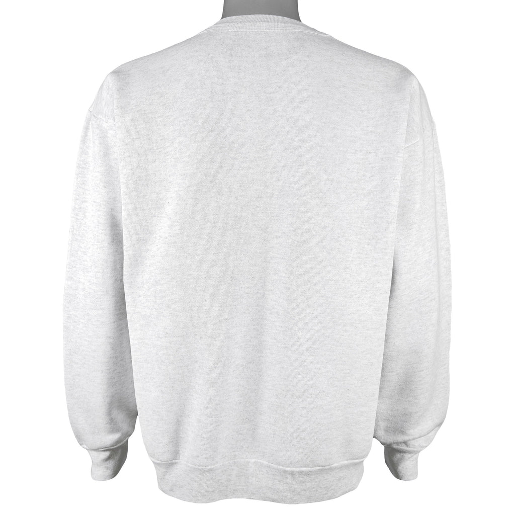 NFL (YUE) - Super Bowl Packers VS Patriots Crew Neck Sweatshirt 1997 Large Vintage Retro Football