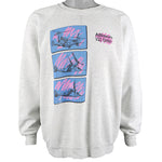 Vintage - Allison V22 Osprey Crew Neck Sweatshirt 1990s Large