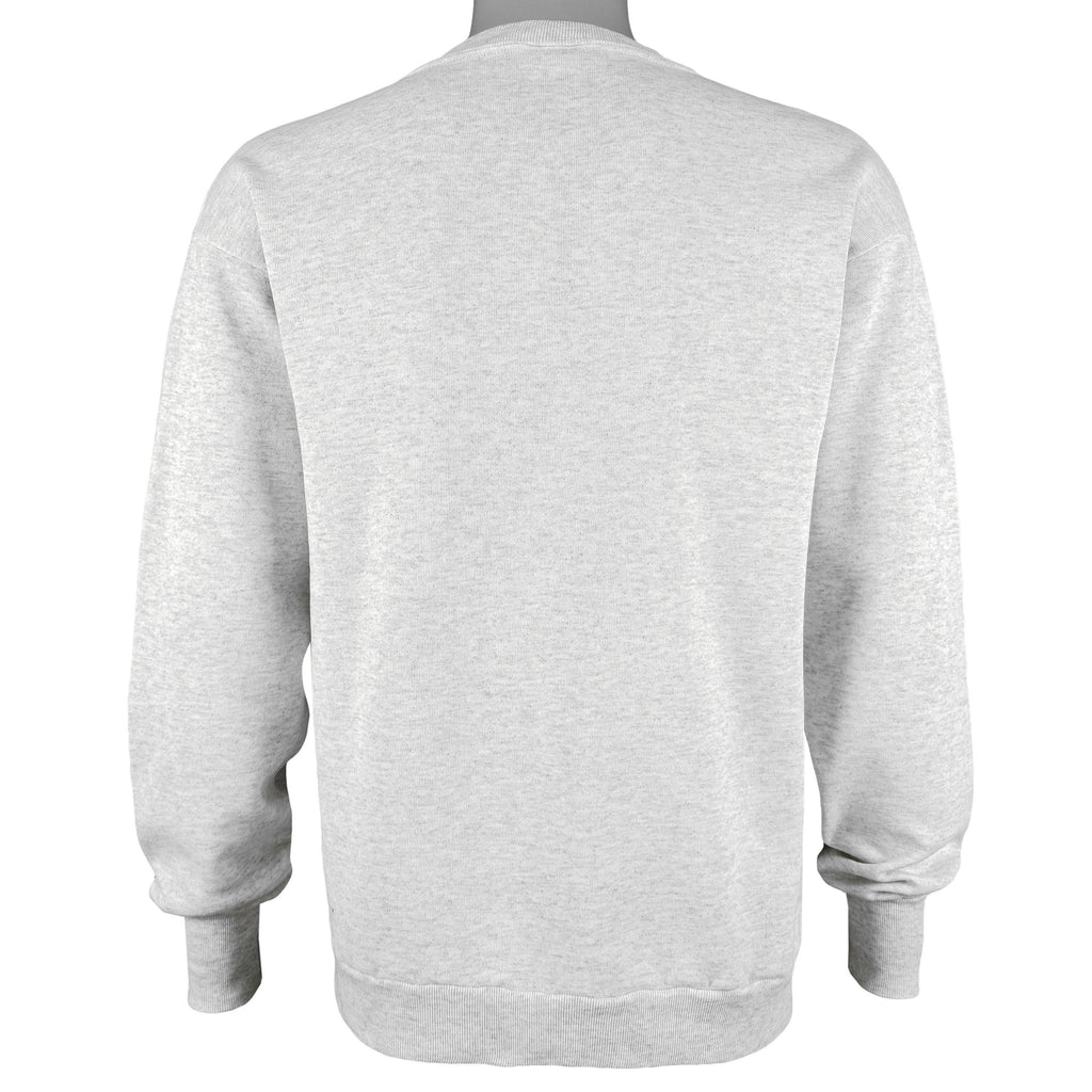 NCAA (Tultex) - Miami Hurricane Spell-Out Sweatshirt 1990s Large Vintage Retro Football College 