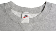 Nike - Grey Just Do It, Mary Spell-Out Crew Neck Sweatshirt 1990s Medium Vintage Retro