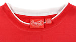 Vintage - Coca-Cola Embroidered Crew Neck Sweatshirt 1990s Large Vintage Retro