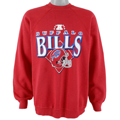 NFL (Tultex) - Buffalo Bills Crew Neck Sweatshirt 1990s X-Large