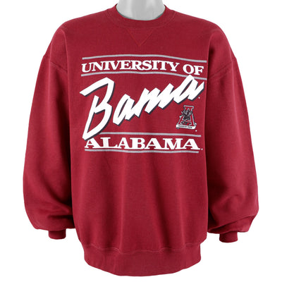 NCAA (Russell Athletic) - University of Alabama Crimson Tide Crew Neck Sweatshirt 1990s Large