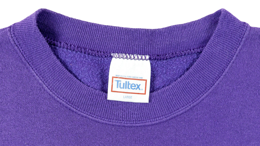 NBA (Tultex) - Utah Jazz Crew Neck Sweatshirt 1990 Large Vintage Retro Basketball