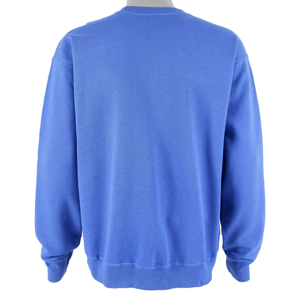 NFL (Trench) - Buffalo Bills Spell-Out Crew Neck Sweatshirt 1992 Large Vintage Retro Football