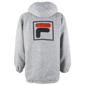 FILA - Reversible Big Spell-Out Hooded Jacket 1990s Large Vintage Retro