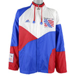 Vintage (Apex One) - Red, Blue and White World Cup USA 94 Windbreaker 1994 Large Vintage Retro