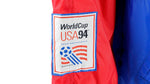 Vintage (Apex One) - Red, Blue and White World Cup USA 94 Windbreaker 1994 Large Vintage Retro