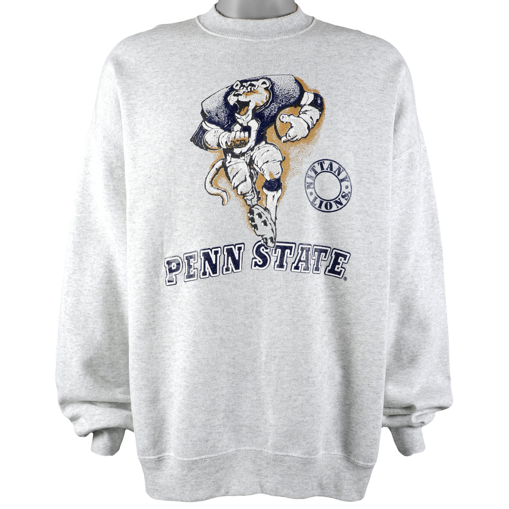 NCAA - Penn State Nittany Lions Crew Neck Sweatshirt 1990s X-Large Vintage Retro Football College
