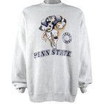 NCAA - Penn State Nittany Lions Crew Neck Sweatshirt 1990s X-Large Vintage Retro Football College