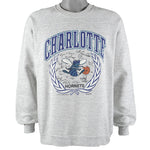 NBA (Jerzees) - Charlotte Hornets Crew Neck Sweatshirt 1988 X-Large Vintage Retro Baseketball