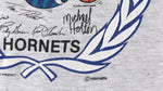NBA (Jerzees) - Charlotte Hornets Crew Neck Sweatshirt 1988 X-Large Vintage Retro Baseketball