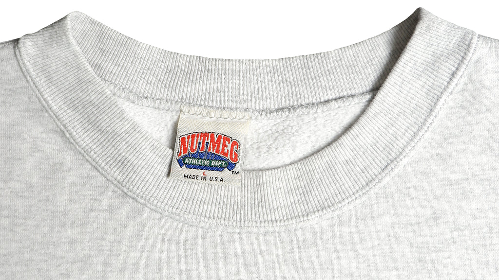 NFL (Nutmeg) - New York Giants Crew Neck Sweatshirt 1990 Large Vintage Retro Football