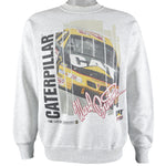 NASCAR - Ward Burton #22, CAT Crew Neck Sweatshirt 1999 Medium Vintage Retro