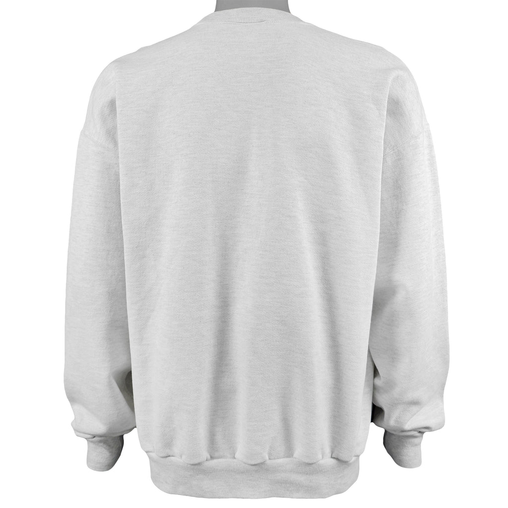 NFL (BIKE) - Miami Dolphins Spell-Out Crew Neck Sweatshirt 1994 X-Large Vintage Retro Football