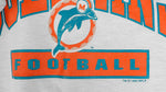 NFL (BIKE) - Miami Dolphins Spell-Out Crew Neck Sweatshirt 1994 X-Large Vintage Retro Football