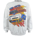 NASCAR (Hanes) - Joe Nemecheck #42 Crew Neck Sweatshirt 1997 Large