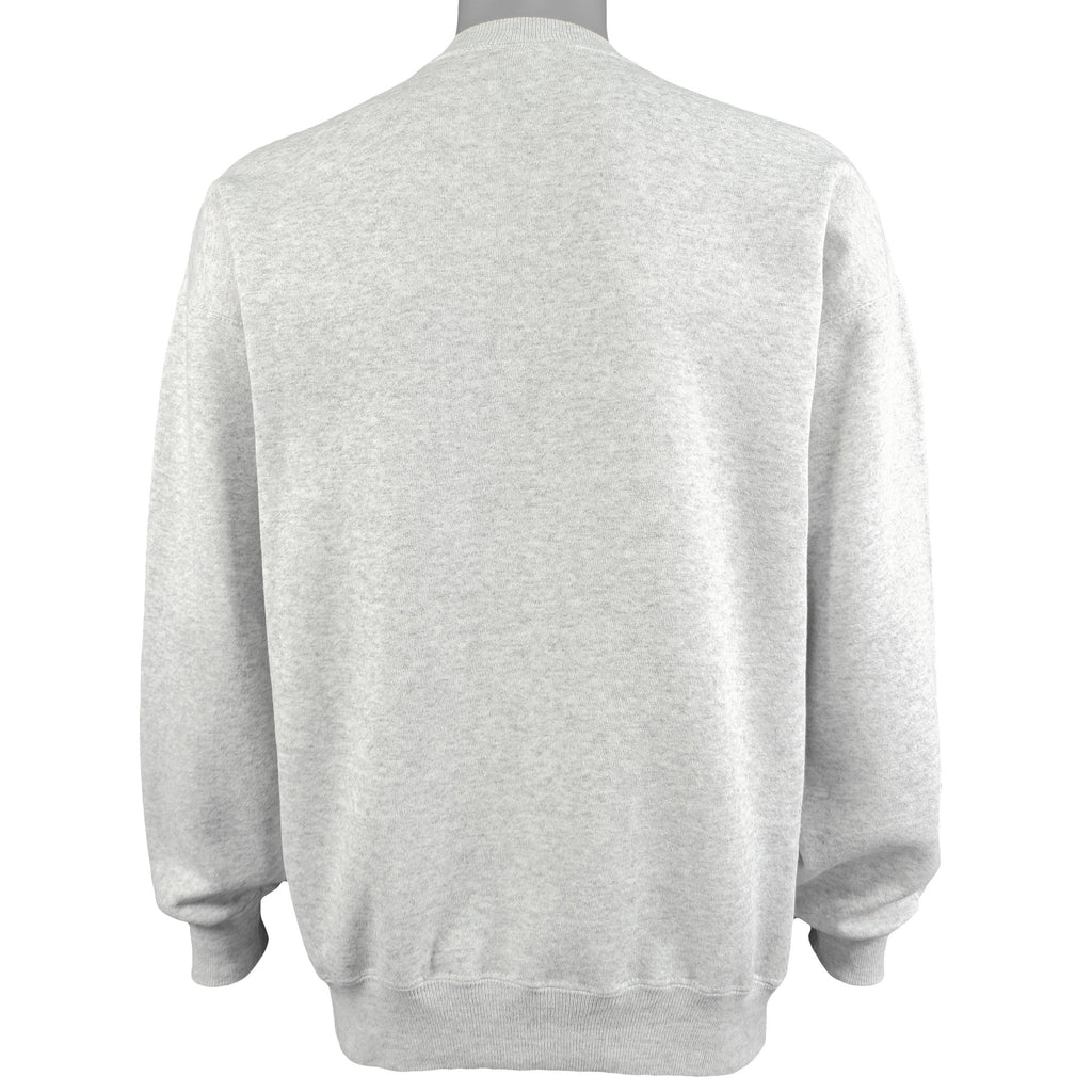 NASCAR (Hanes) - Joe Nemecheck#42, Bell South Car Crew Neck Sweatshirt 1997 Large Vintage Retro 