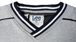 NFL (Lee) - Atlanta Falcons V-Neck Sweatshirt 1990s Medium Vintage Retro Football