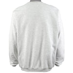 Vintage (Hanes) - Grey Tiger Printed Crew Neck Sweatshirt 1990s X-Large Vintage Retro 