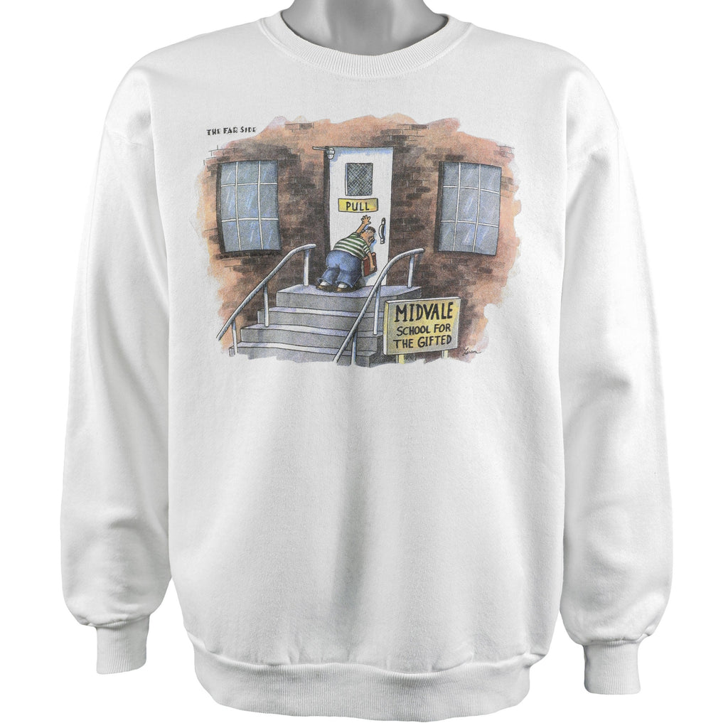 Vintage (Lee) - The Far Side Deadstock Crew Neck Sweatshirt 1990s Large Vintage Retro