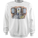 Vintage (The Far Side) - Midvale, School For The Gifted Deadstock Crew Neck Sweatshirt 1990s Large