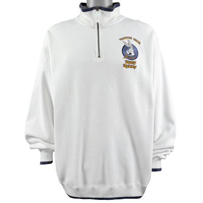 Looney Tunes (WB) - Bugs Bunny 1/4 Zip Sweatshirt 1990s X-Large
