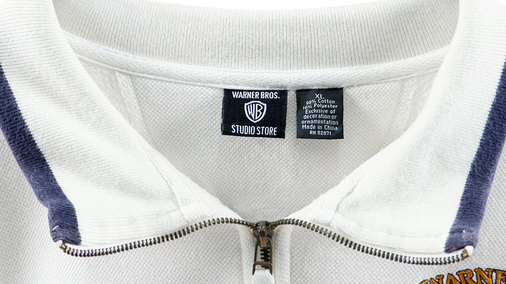 Vintage - Looney Tunes 1/4 Zip Spell-Out Sweatshirt 1990s X-Large Vintage Retro