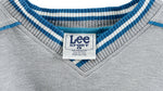 NHL (Lee) - San Jose Sharks Crew Neck Sweatshirt 1990s Large Vintage Retro Hockey