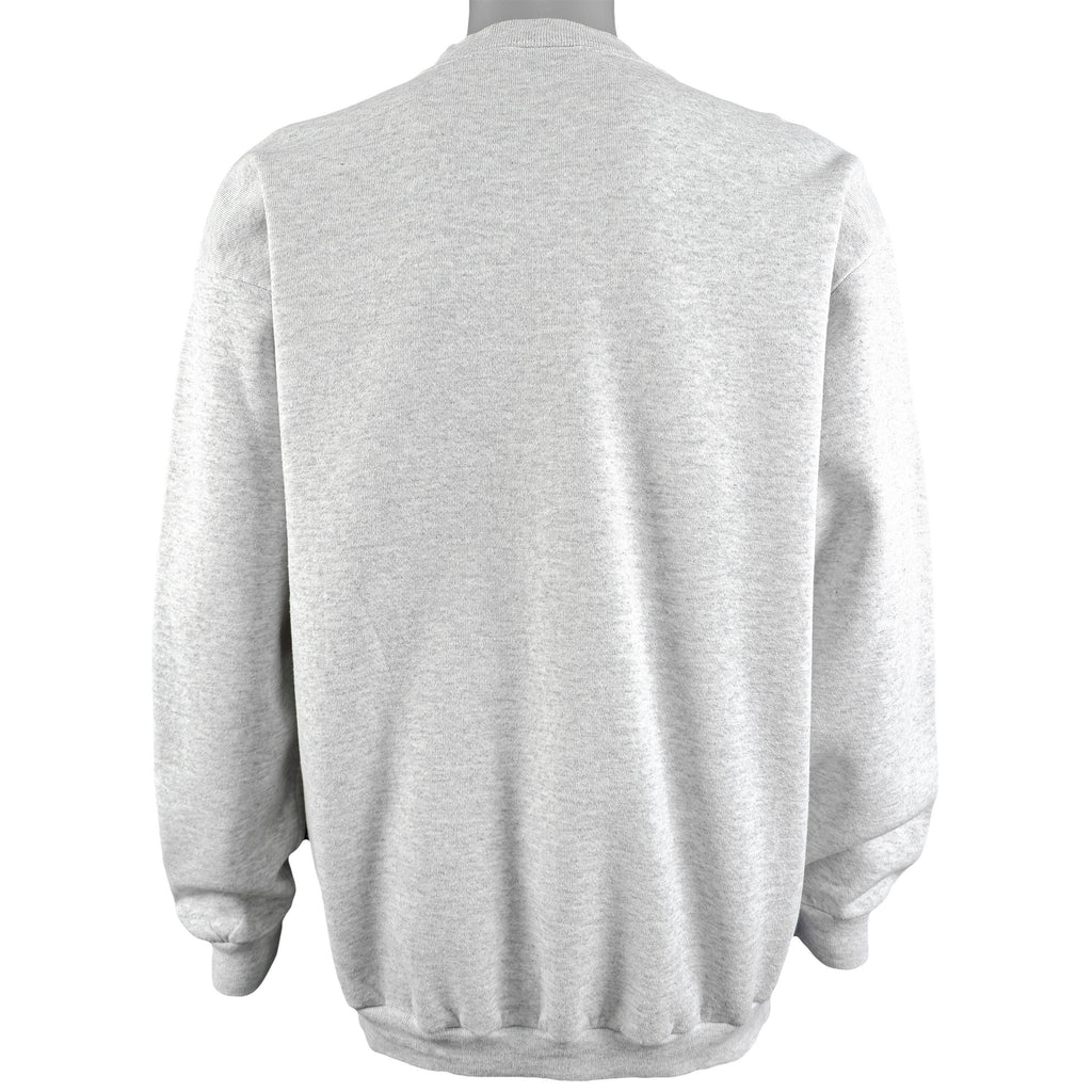 NFL (Logo 7) - San Diego Chargers Crew Neck Sweatshirt 1990s Large Vintage Retro Football