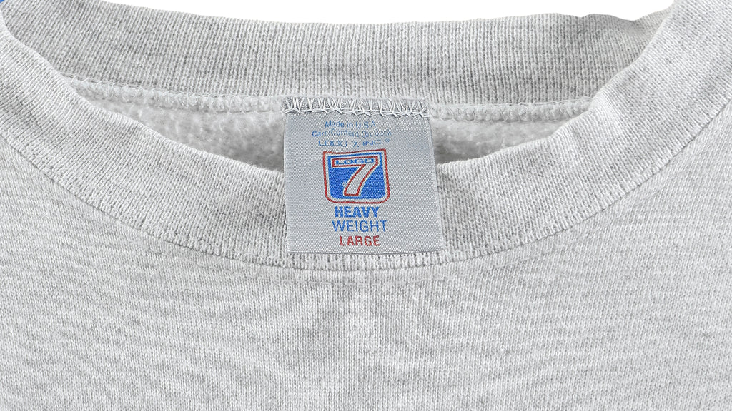 NFL (Logo 7) - San Diego Chargers Crew Neck Sweatshirt 1990s Large Vintage Retro Football