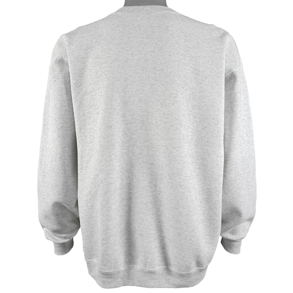 Lee - Budweiser Spell-Out Crew Neck Sweatshirt 1990s Large Vintage Retro