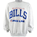 NFL (Russell Athletic) - Buffalo Bills Crew Neck Sweatshirt 1990s X-Large Vintage Retro Football