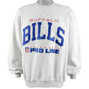 NFL (Russell Athletic) - Buffalo Bills Crew Neck Sweatshirt 1990s X-Large Vintage Retro Football
