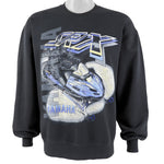 Vintage - Black Yamaha, SRX Crew Neck Sweatshirt 1990s Large Vintage Retro
