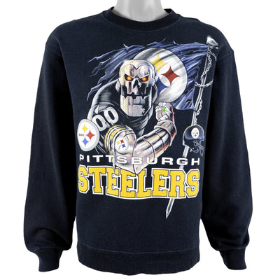 NFL - Pittsburgh Steelers Crew Neck Sweatshirt 2000s Medium