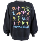 Vintage (Ultra Sweats) - Goodwill Games Spell-Out Crew Neck Sweatshirt 1990 X-Large Vintage Retro