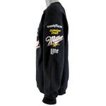 NASCAR - Miller Lite Spell-Out Crew Neck Sweatshirt 1990s Large Vintage Retro