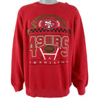 NFL (Jostens) - San Francisco 49ers Crew Neck Sweatshirt 1990s XX-Large